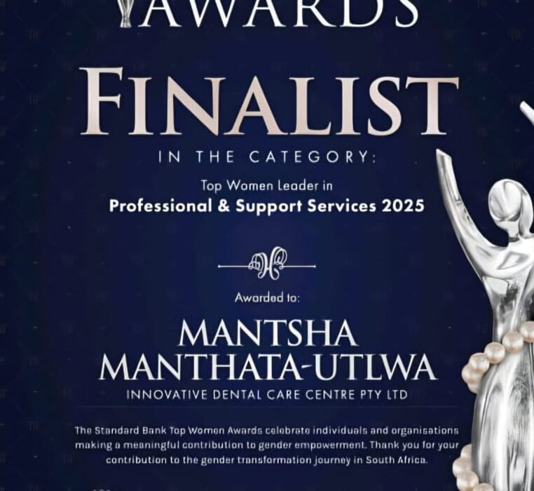 Dr. Mantsha Manthata-Utlwa, has been recognized as a double finalist in the prestigious 2025 Standard Bank Top Women Awards.